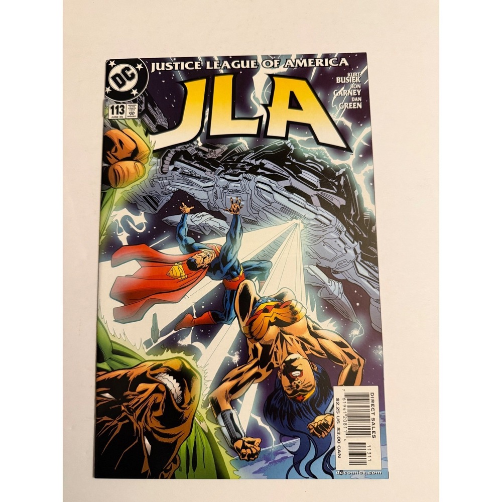 JLA Justice League of America 113 Comic Book DC Comics Kurt Busiek Dan Green